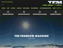 Tablet Screenshot of freedommachine.com.au